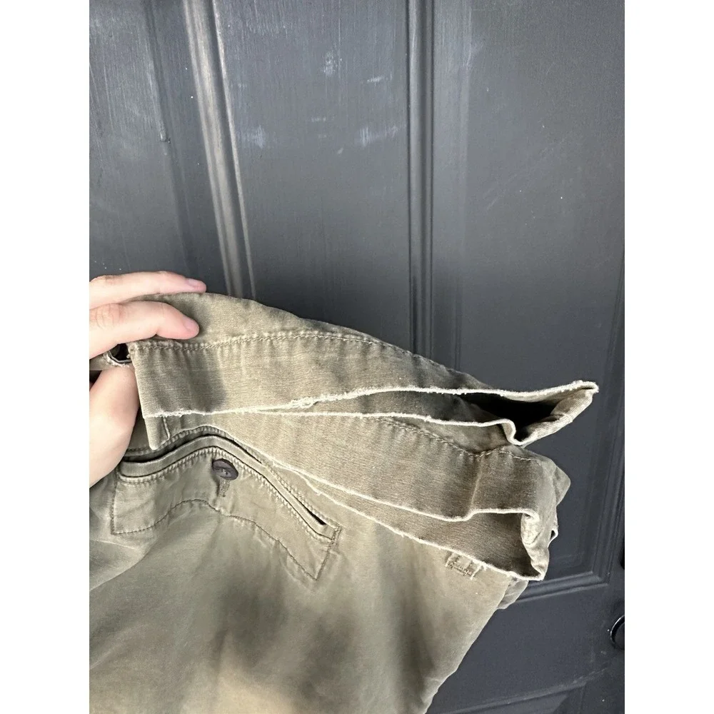True Religion Jeans Utility Chino Pants Special Ops Standard Issue Size 38 Green